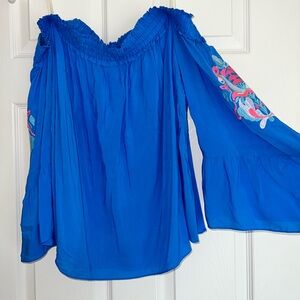 Lilly Pulitzer Off the Shoulder Top